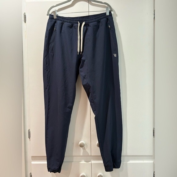 Vuori Men's Dark Blue Joggers - Picture 1 of 6